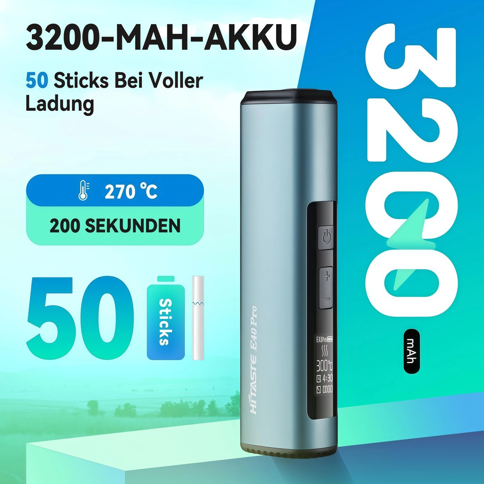 為什麼選擇 HITASTE E40 Pro 加熱煙主機？